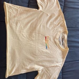 Short sleeve t shirt. S/M Polaroid design